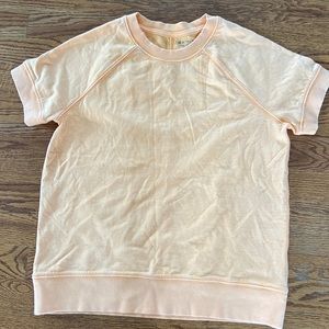 Athleta Short Sleeve Sweatshirt